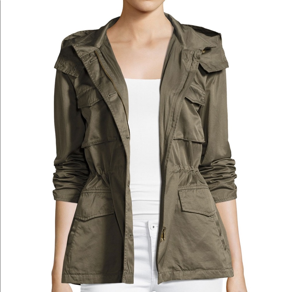 Joie Hanni B Hooded oversized Safari Jacket